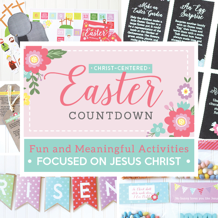 Christ Centered Easter Countdown by The Dating Divas - The Red