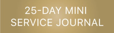 25-Day Mini Service Journal