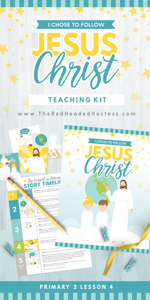 I Chose to Follow Jesus Christ (Primary 2 Lesson 4) - Awesome teaching ideas, Primary games, and more!